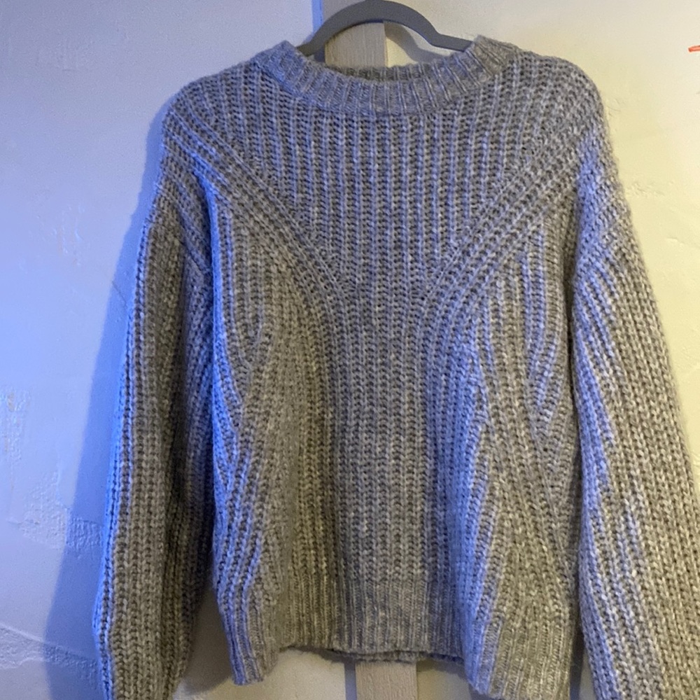 A New Day Target grey chunky sweater